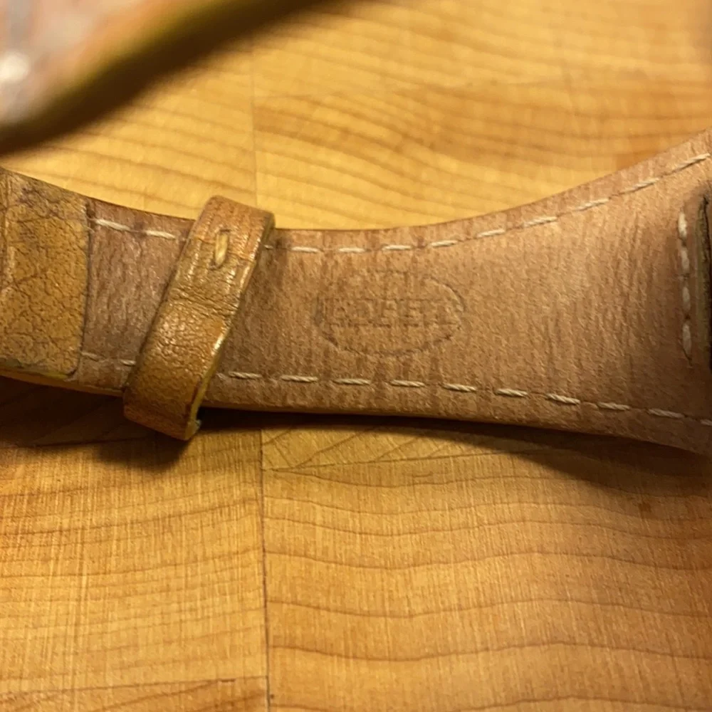 Fossil ES9733 original leather band watch 10meters